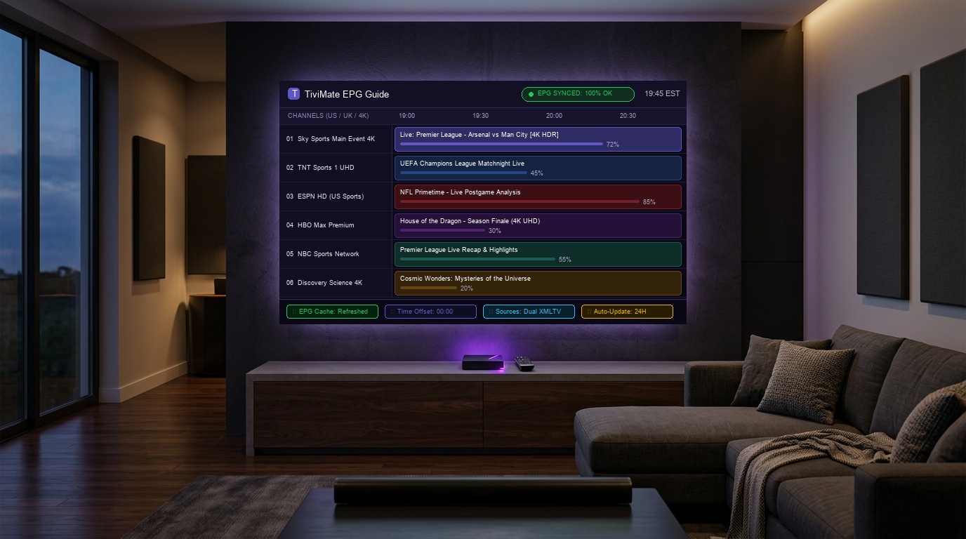 Fix TiviMate EPG Not Updating 2026 - Comprehensive Electronic Program Guide and Playlist Sync